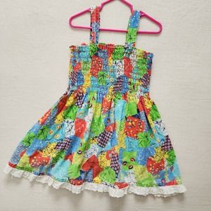 Vintage Patchwork Pattern Dress 5t/6